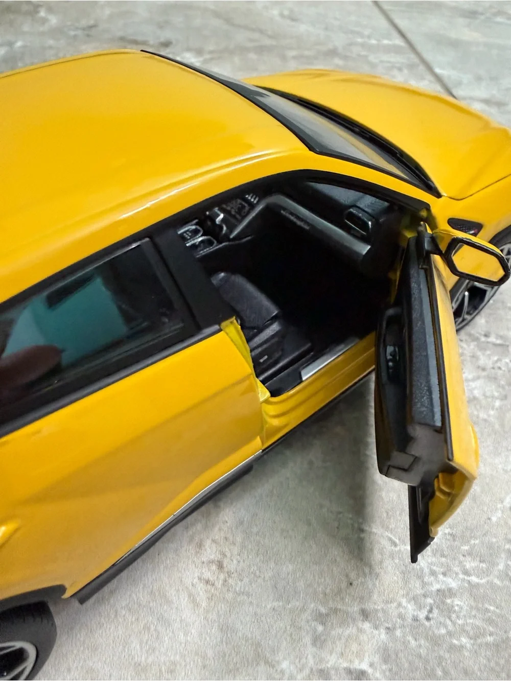 Lamborghini Urus Yellow Diecast Car